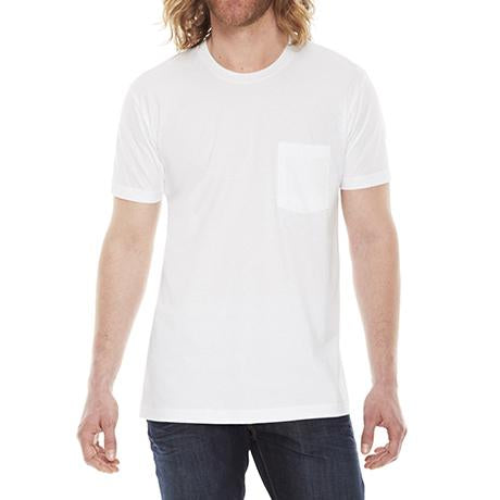 American Apparel Fine Jersey Pocket Short-Sleeve T-Shirt