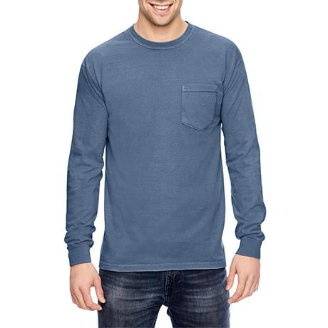 Comfort Colors Long-Sleeve Pocket T-Shirt