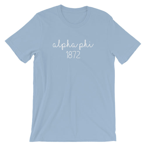 The Alpha Phi "Only Color I Own" Tee
