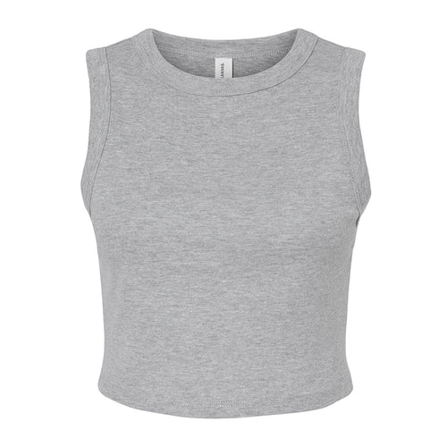 Women's Micro Rib Muscle Crop Tank