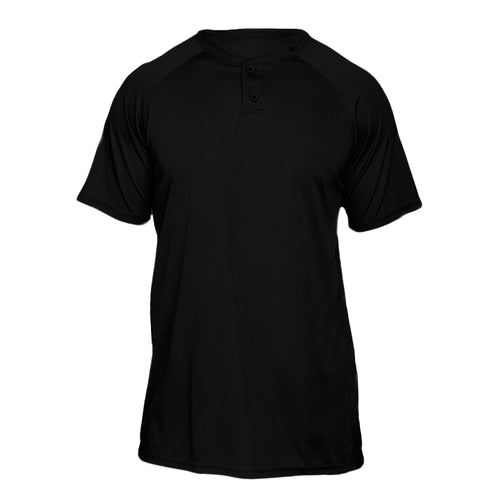 Attain Wicking Two-Button Baseball Jersey