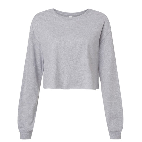 Bella + Canvas Ladies' Cropped Long-Sleeve T-Shirt