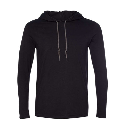 Adult Lightweight Long-Sleeve Hooded T-Shirt