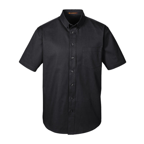 Men's Foundation 100% Cotton Short-Sleeve Twill Shirt with Teflon™