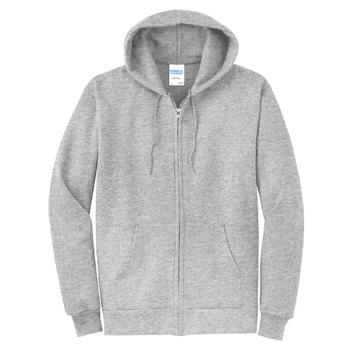 Port & Company® Core Fleece Full-Zip Hooded Sweatshirt