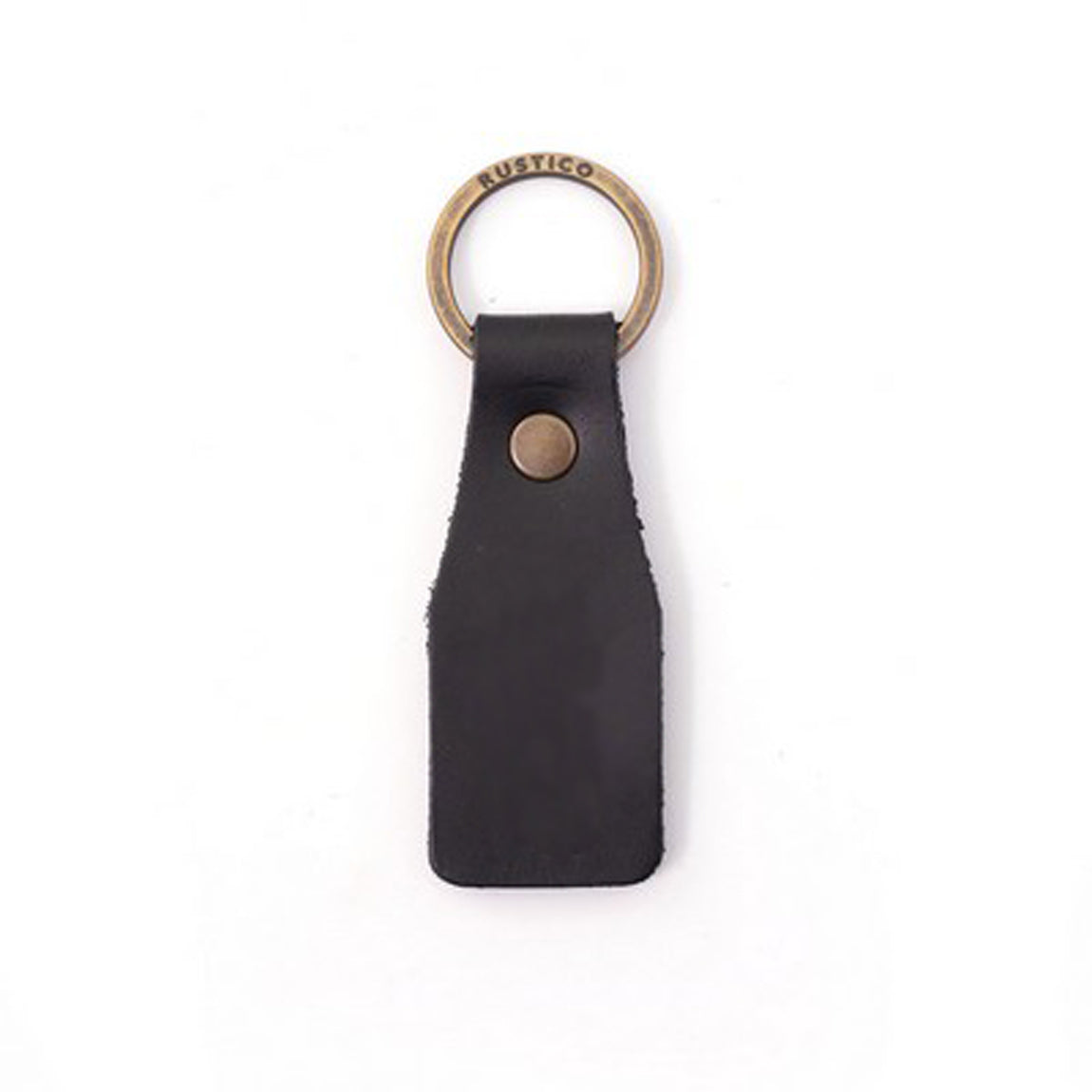 Leather Tag Keychain