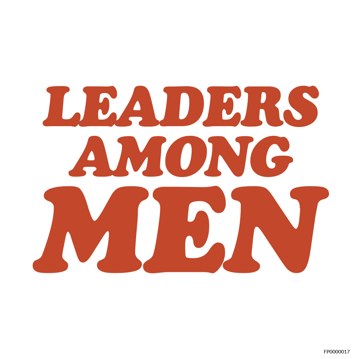 Leaders Among Men