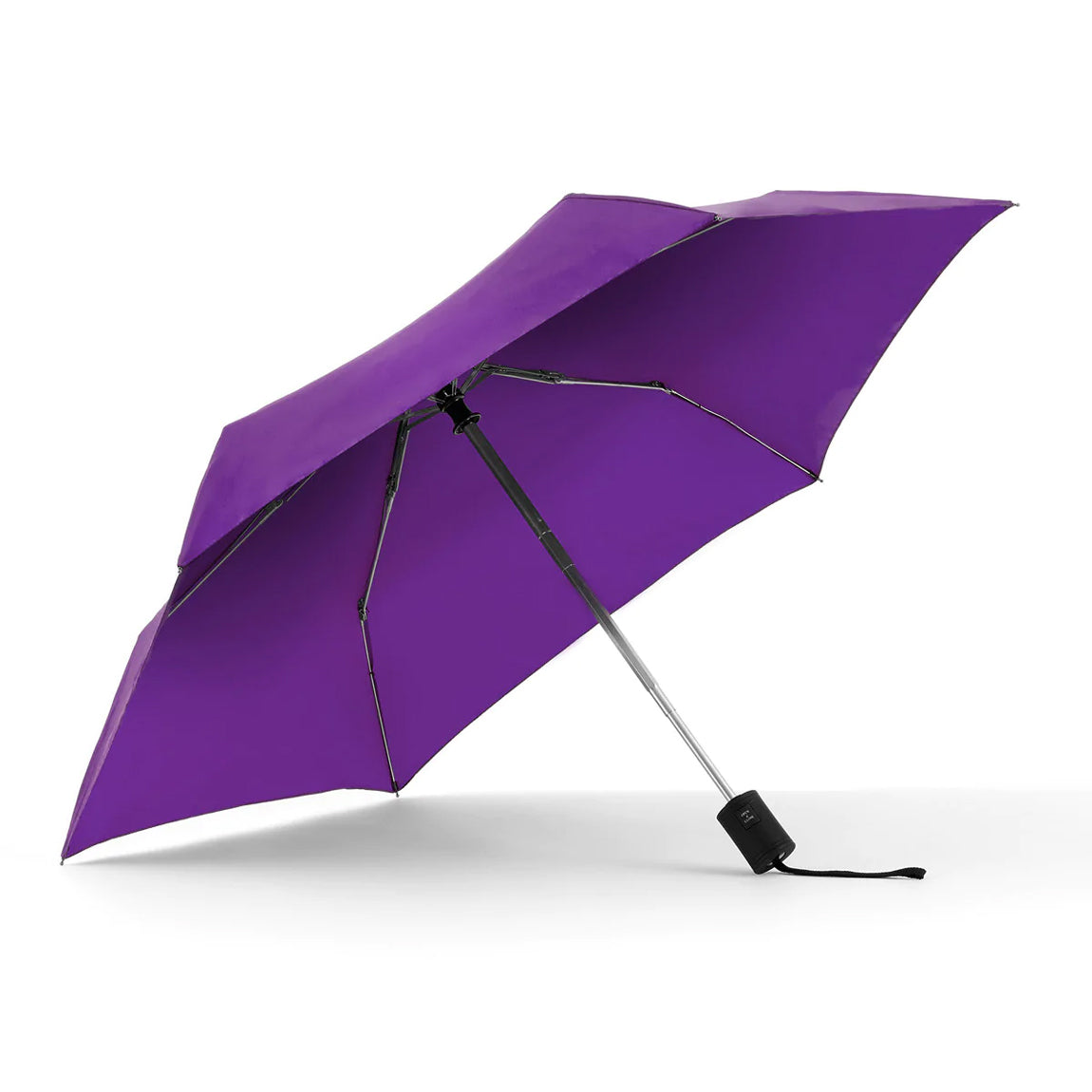 AUTO OPEN AND CLOSE 42" ARC COMPACT UMBRELLA WITH RUBBER GRIP