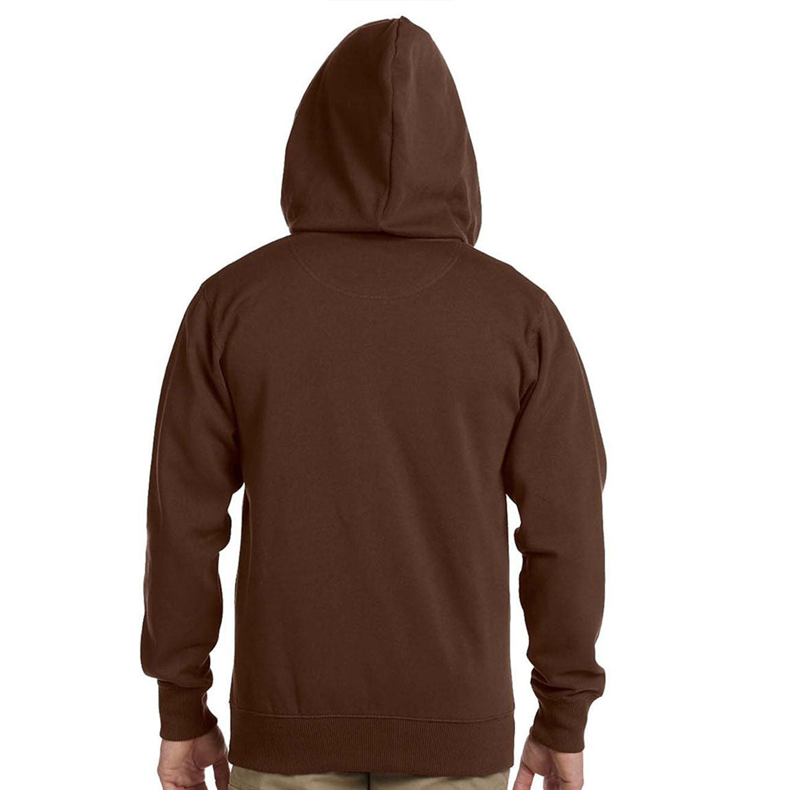 Men's Organic/Recycled Full-Zip Hooded Sweatshirt