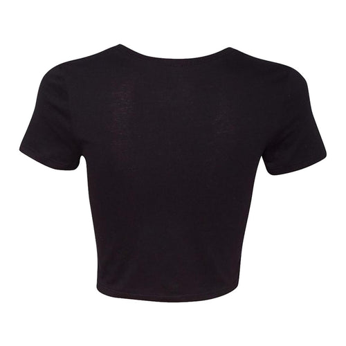 Ladies' Poly-Cotton Crop T-Shirt