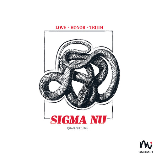 Sigma Nu Love Honor Truth Art