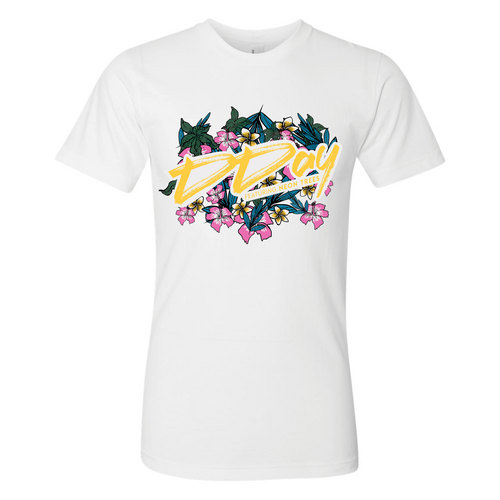 DDAY Flower Tee featuring Neon Trees