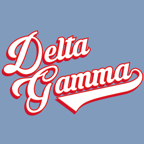 Delta Gamma Baseball Art