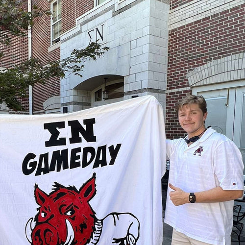 Jake Fox at University of Arkansas