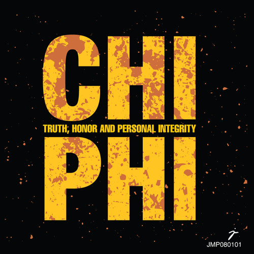 Chi Phi Truth Honor & Integrity Art