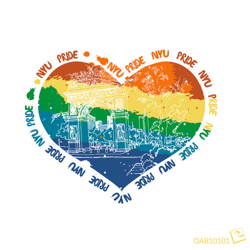 NYU Pride Heart Art