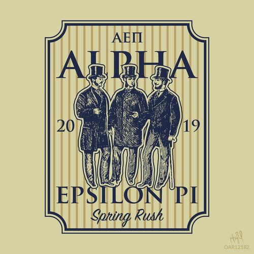 AEPi Classic Spring Rush Art