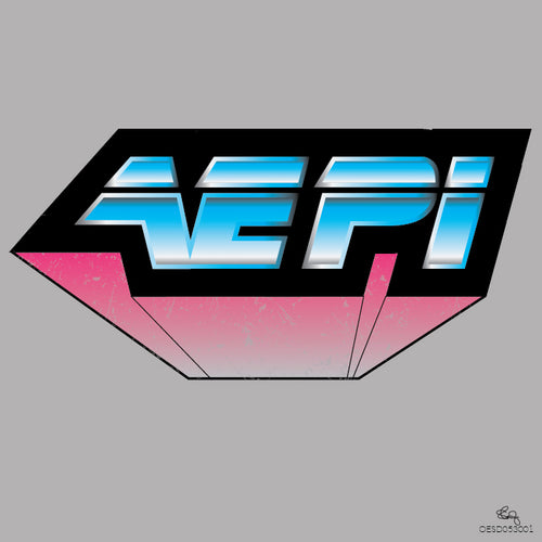 AEPi Retro Word Art