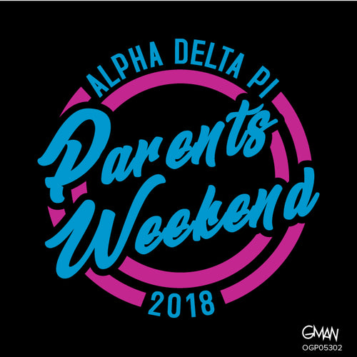 ADPi Retro Weekend Art