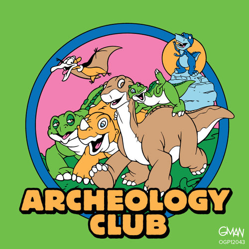 Archeology Club Dinosaurs Art