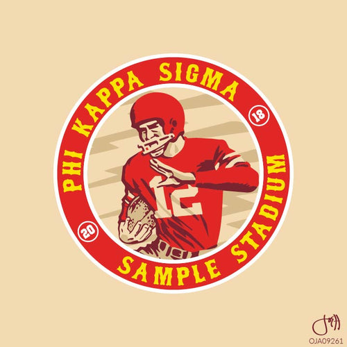 Phi Kap Retro Gameday Art