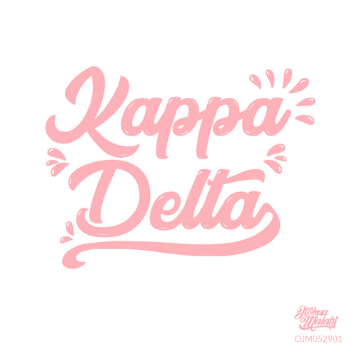 Kappa Delta Bubblegum PR Art