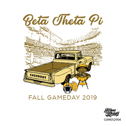 Beta Gameday Truck Art