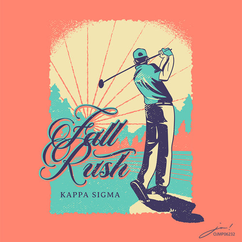 Kappa Sigma Golf Fall Rush Art