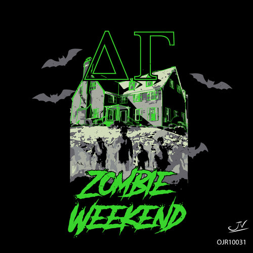 Delta Gamma Zombie Weekend Art