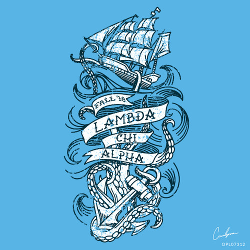 Lambda Chi Fall Nautical Art