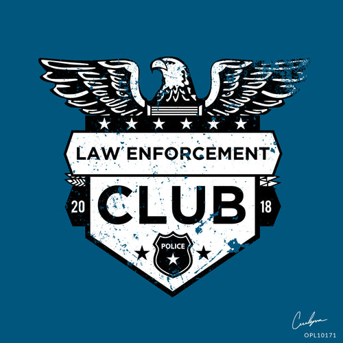 Law Enforcement Club Art