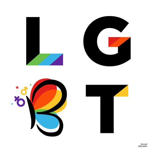 LGBT Butterfly Art