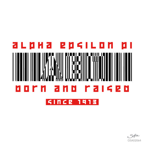 AEPi Barcode Art