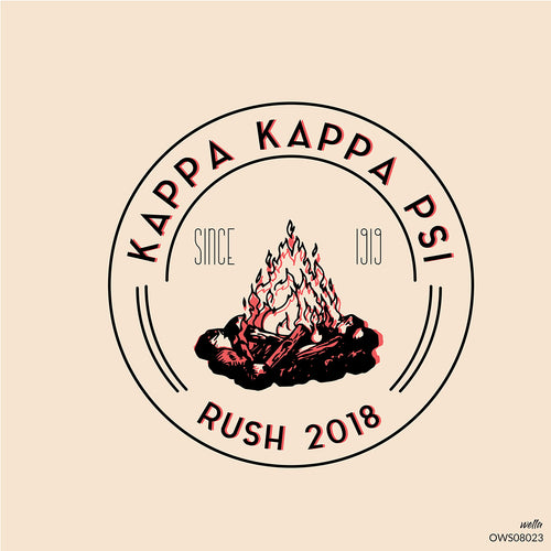 KKPsi Campfire Art