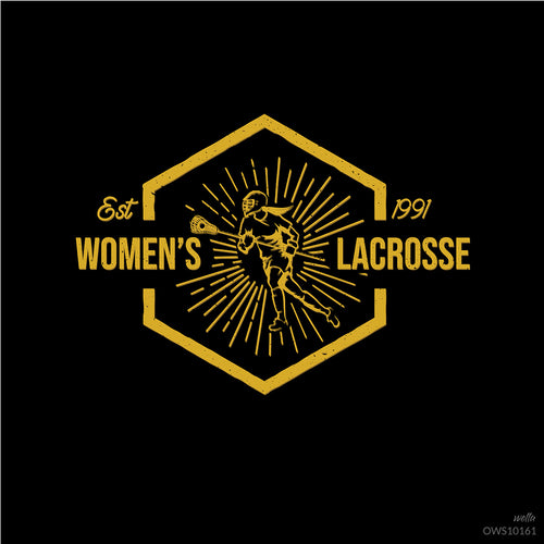 Women Lacrosse Club Art