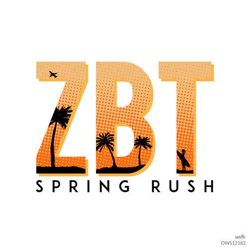 ZBT Beach Silhouette Art