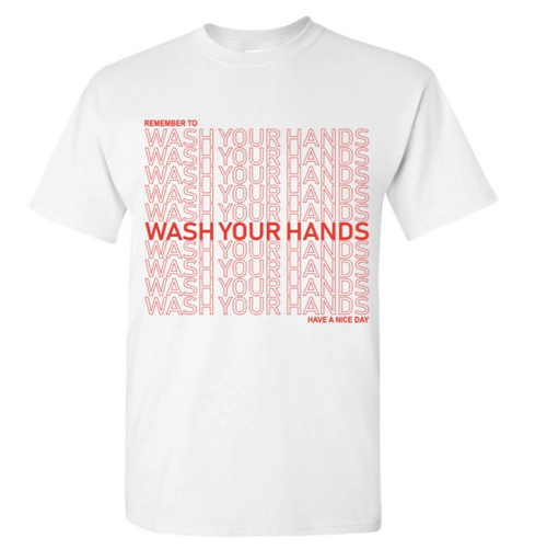 Wash Your Hands Tee(Listing ID:4404158922821)