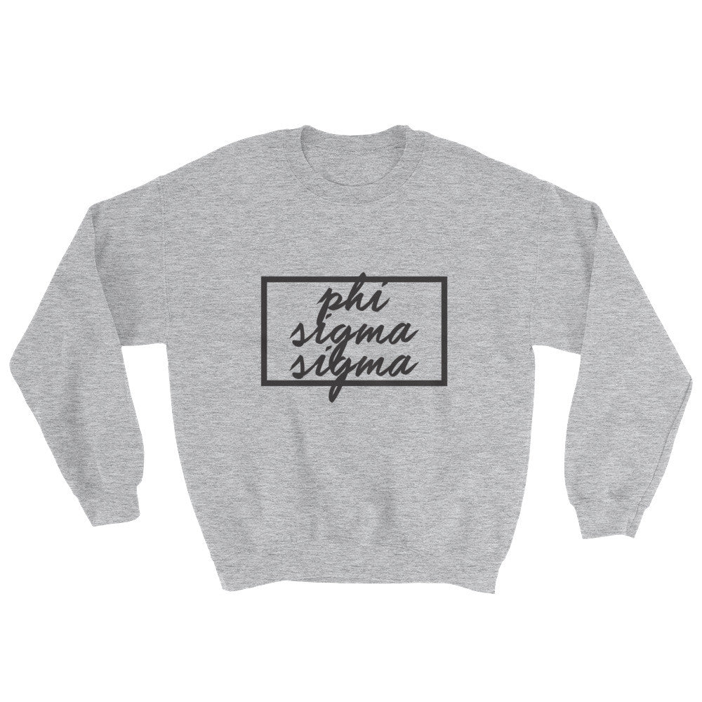 The Phi Sig "Chill n' Grill" Crewneck