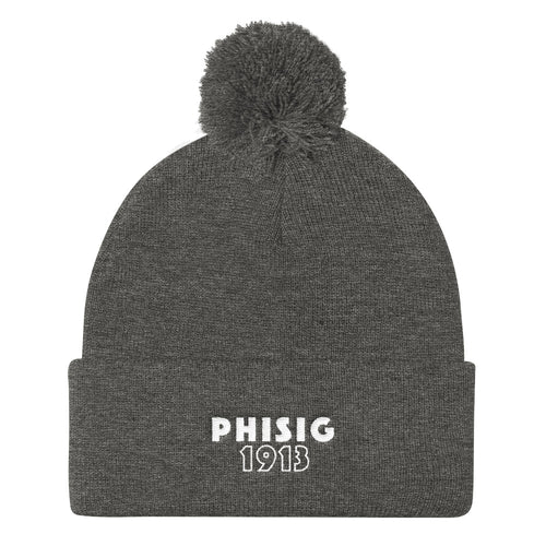 The Phi Sig "Snowed In" Beanie