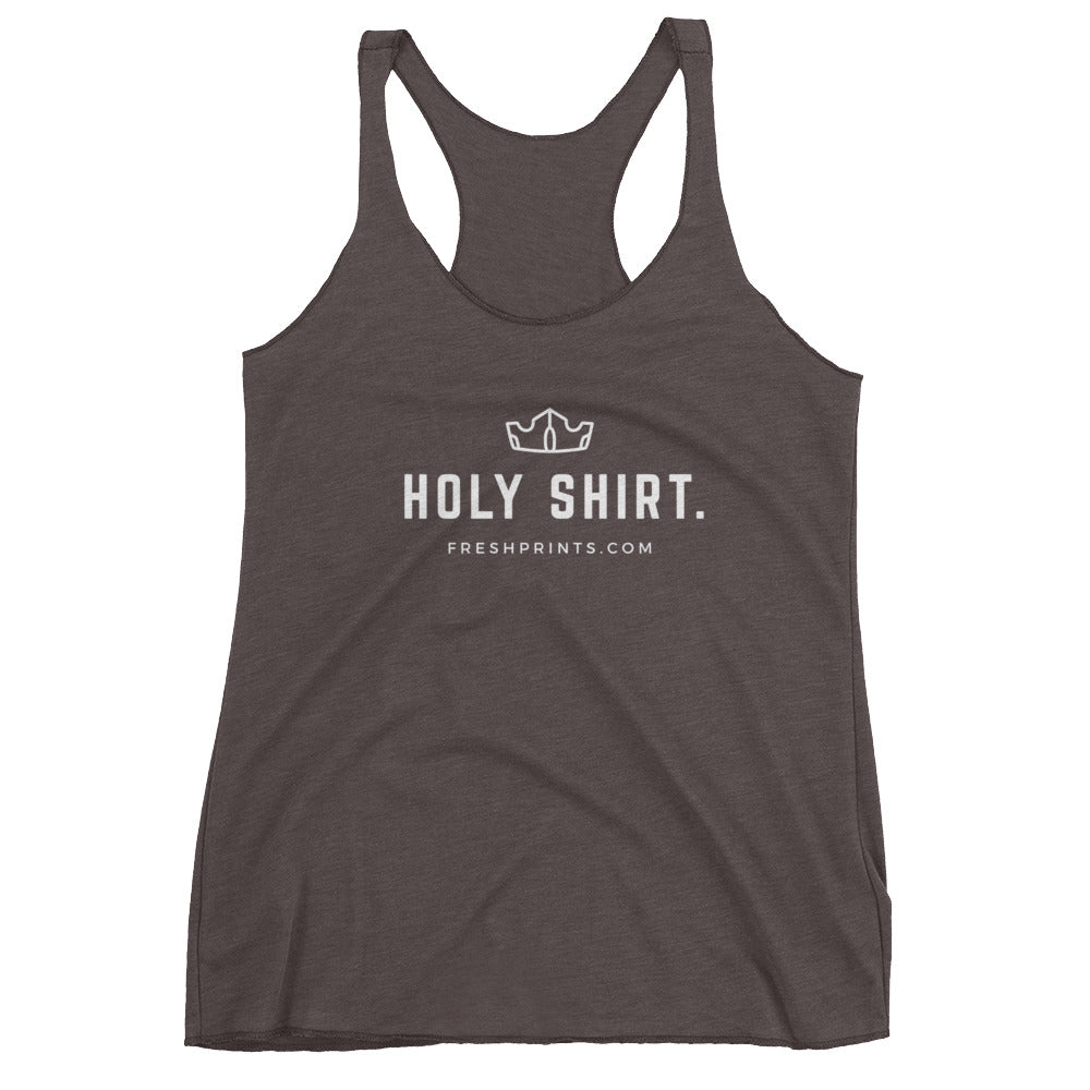 The "Holy Shirt" Next Level Lady's Racerback Tank