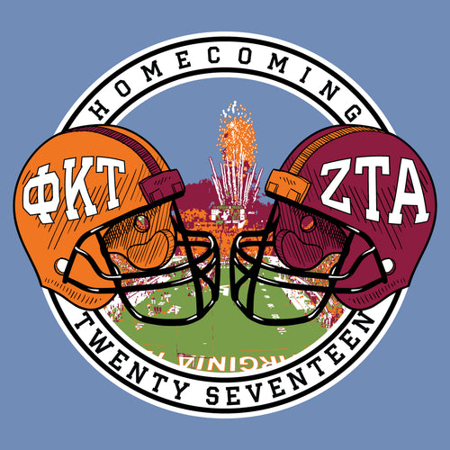 ZTA / Phi Kappa Tau Homecoming Art